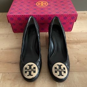 Tory Burch Wedge Pumps Size 6